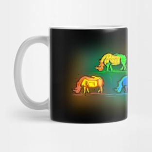 Three Rhinos Mug